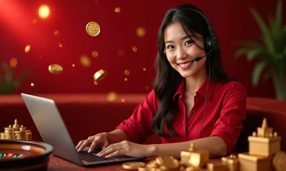 amon77 Indonesia Casino lobby